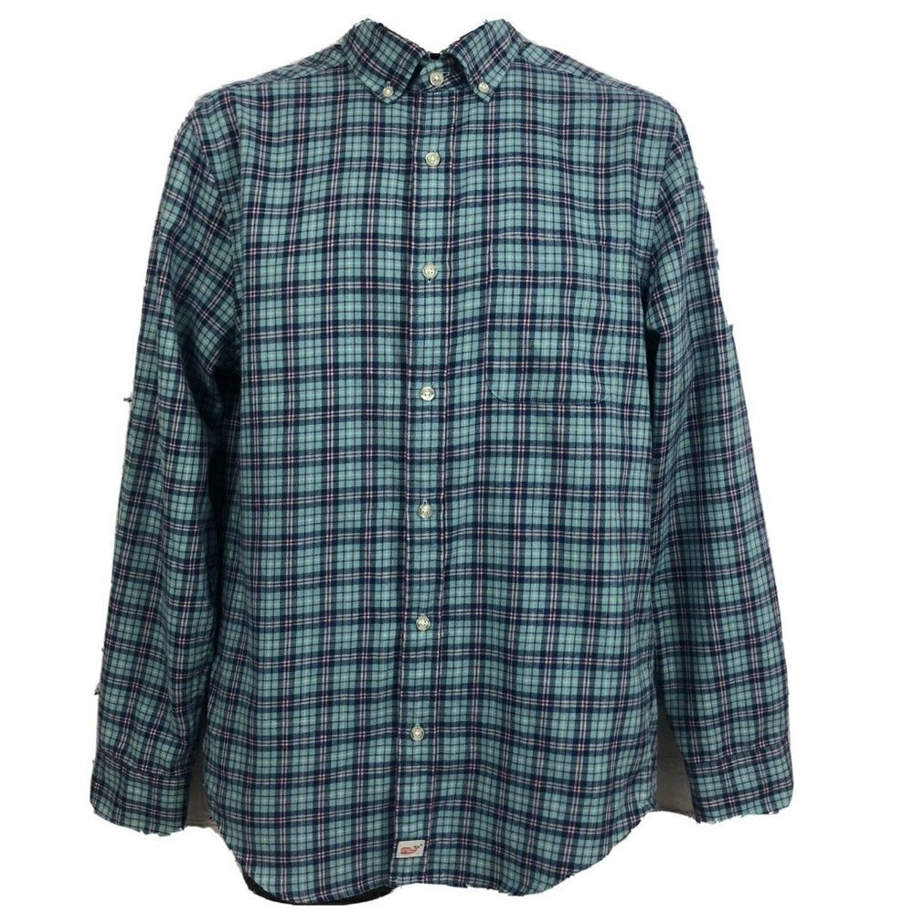 Vineyard Vines Performance Shirt Small Flannel